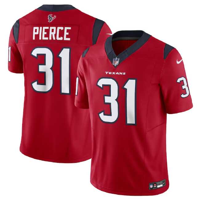 Men & Women & Youth Houston Texans #31 Dameon Pierce Red 2023 F.U.S.E Vapor Untouchable Stitched Jersey->green bay packers->NFL Jersey